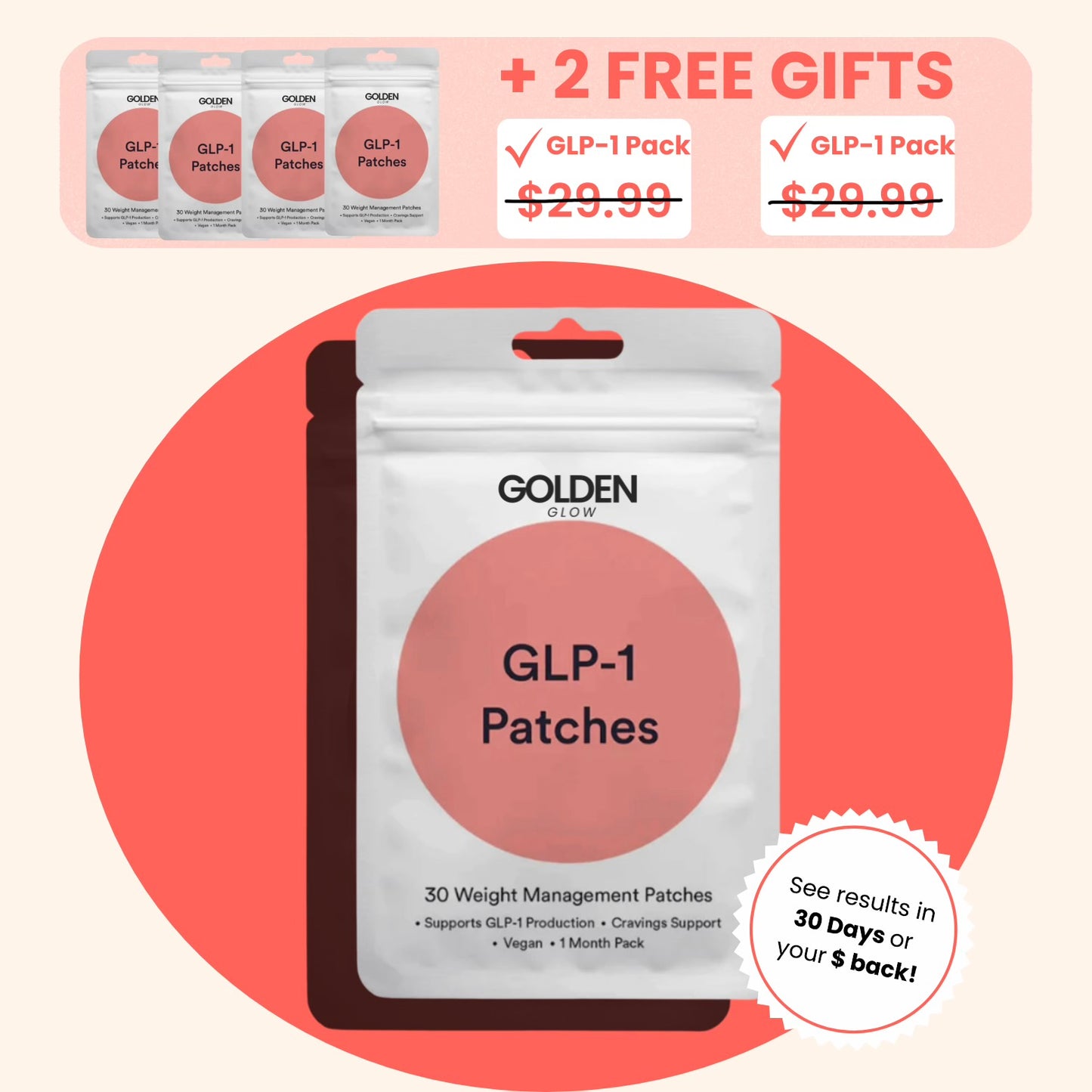 GLP-1 Patches- For Appetite Control & Metabolic Support